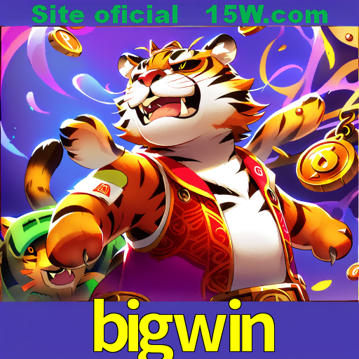 Imagem promocional da bigwin mostrando a plataforma e suas vantagens